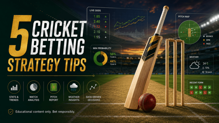 5 Game-Changing Tips to Elevate Your Cricket Betting Strategy
