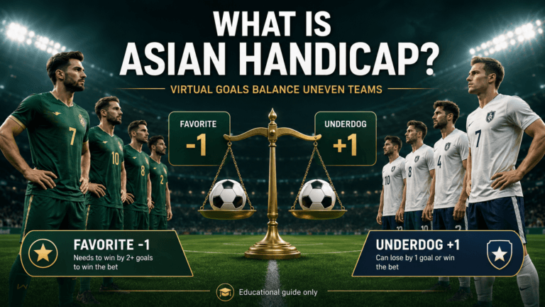 Understanding Handicap Betting: A Basic Guide to Asian Handicap