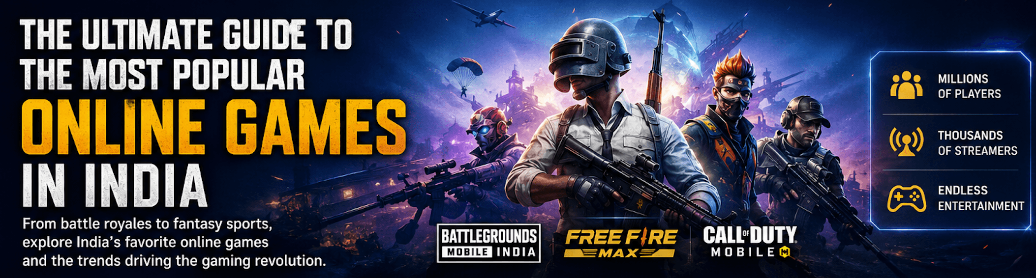 The Ultimate Guide to the Most Popular Online Games in India